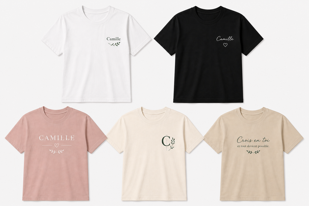Tee-shirt a personnaliser - CGTU01T