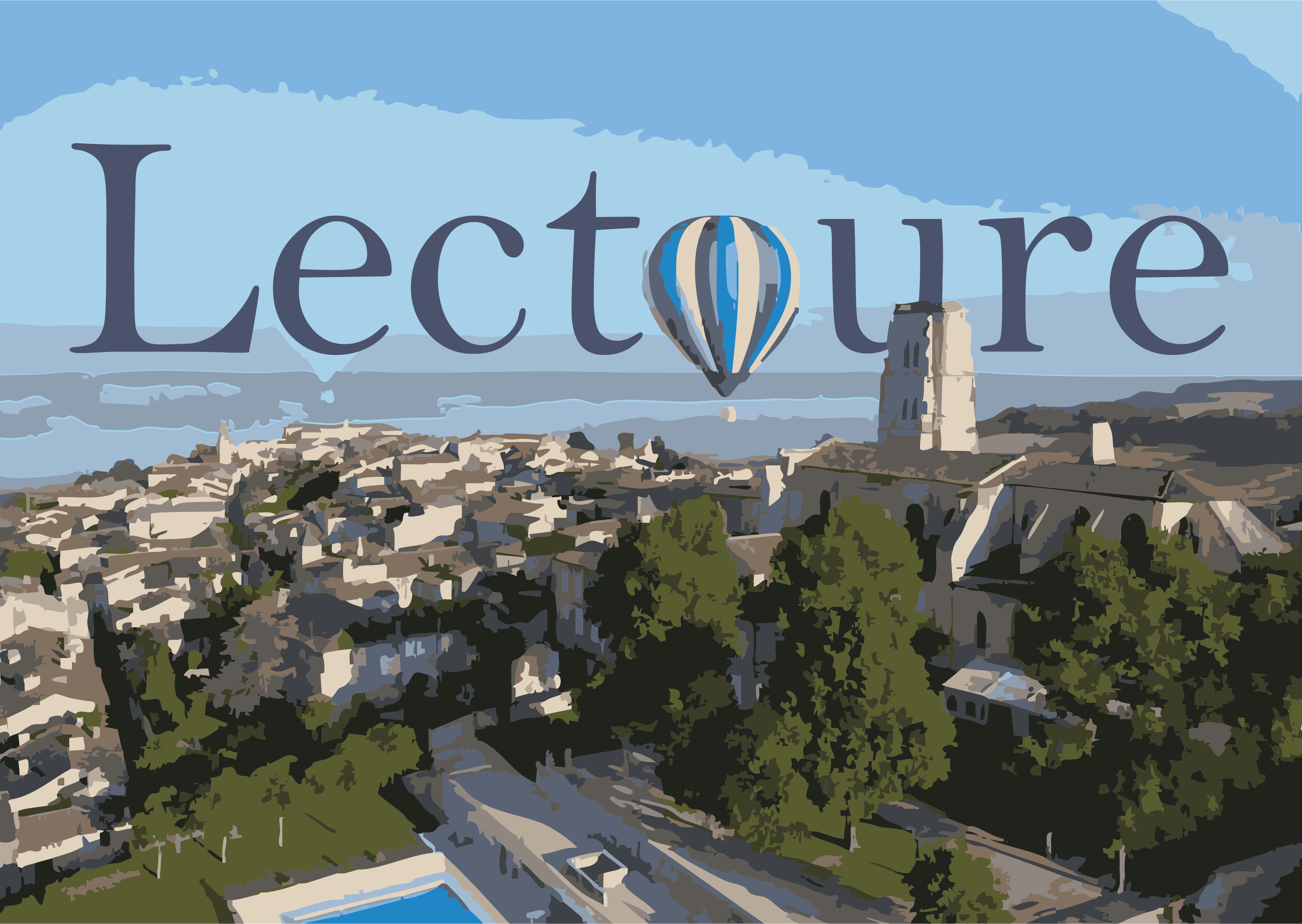 Affiche Décorative Lectoure - Gers