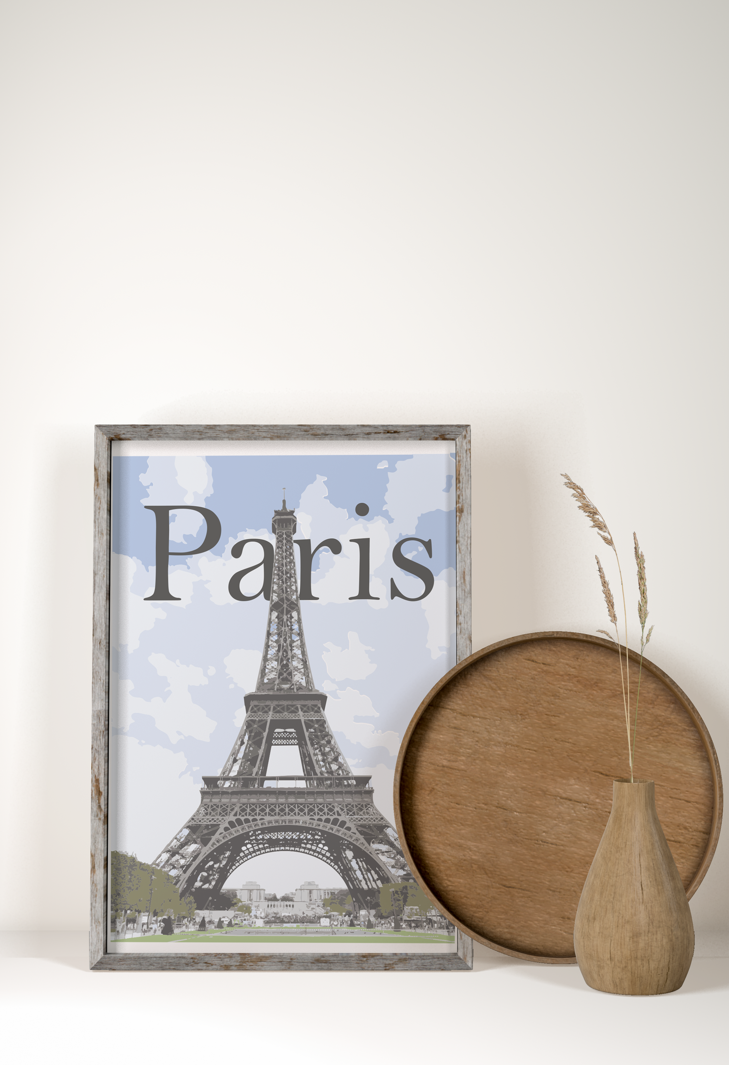 Affiche Décorative Paris - Tour Effel