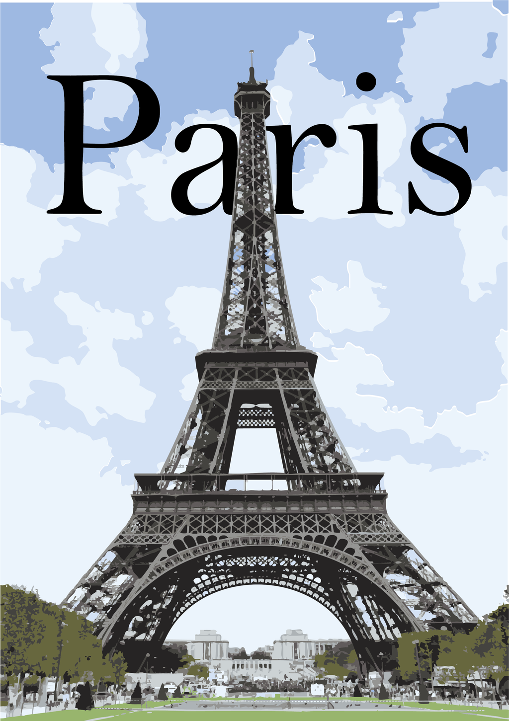 Affiche Décorative Paris - Tour Effel