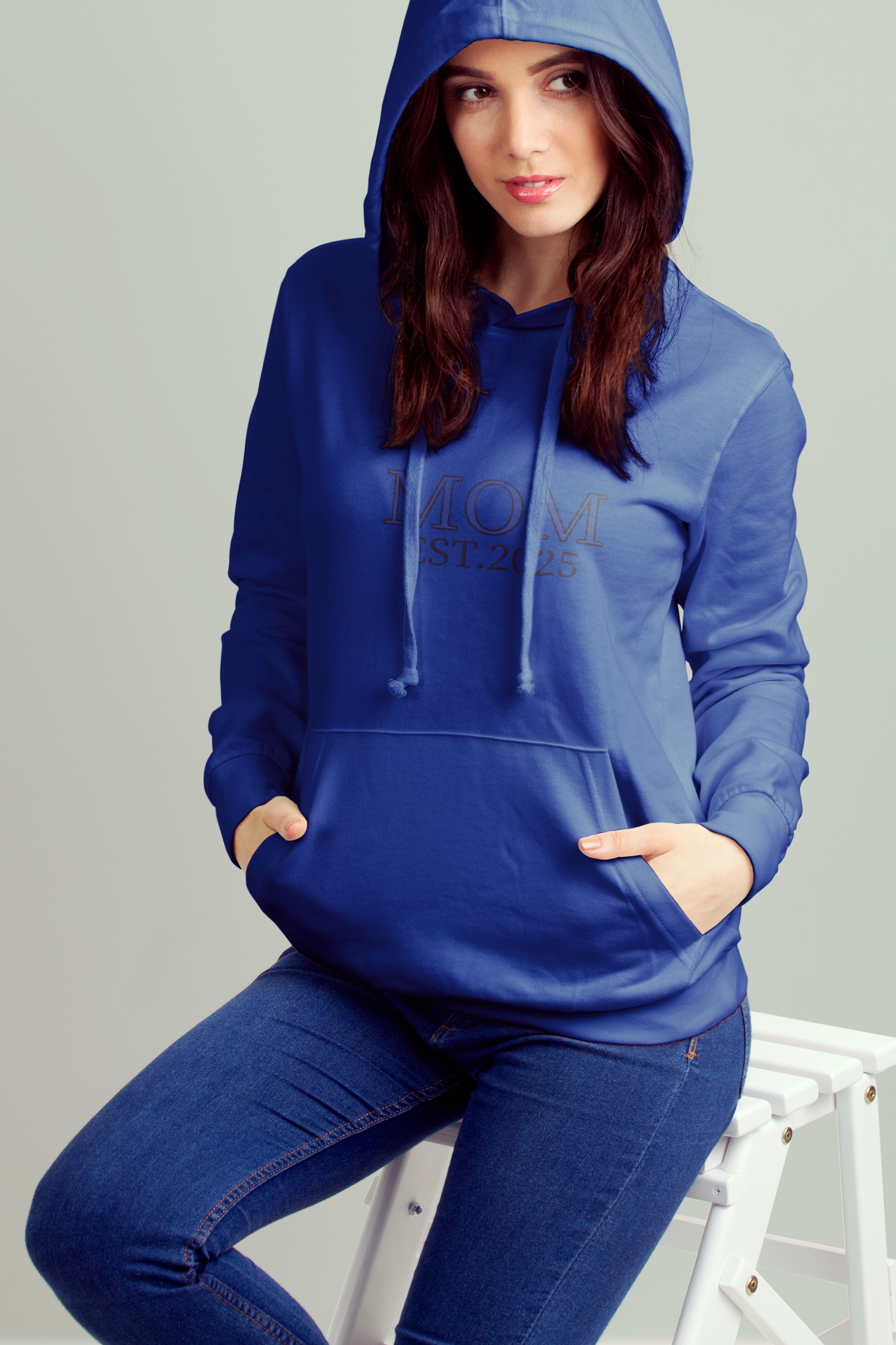 Sweat capuche MOM - unisexe - K4041