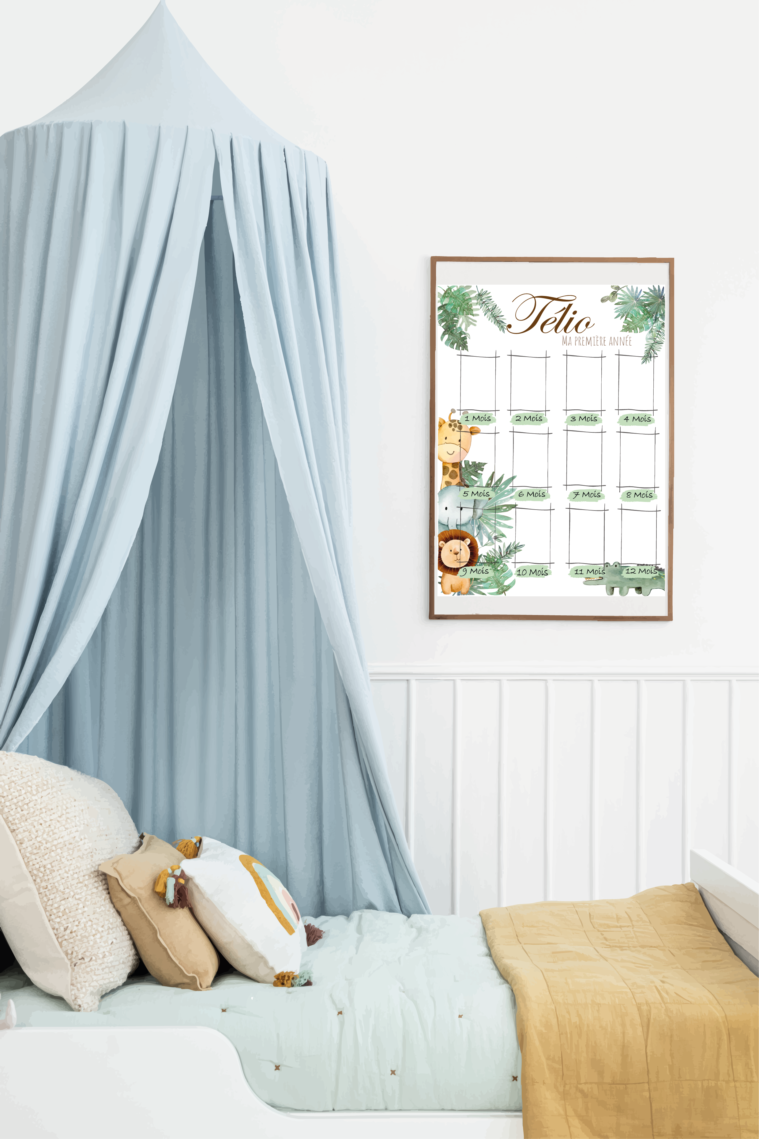 Affiche "Ma première année" thème Jungle