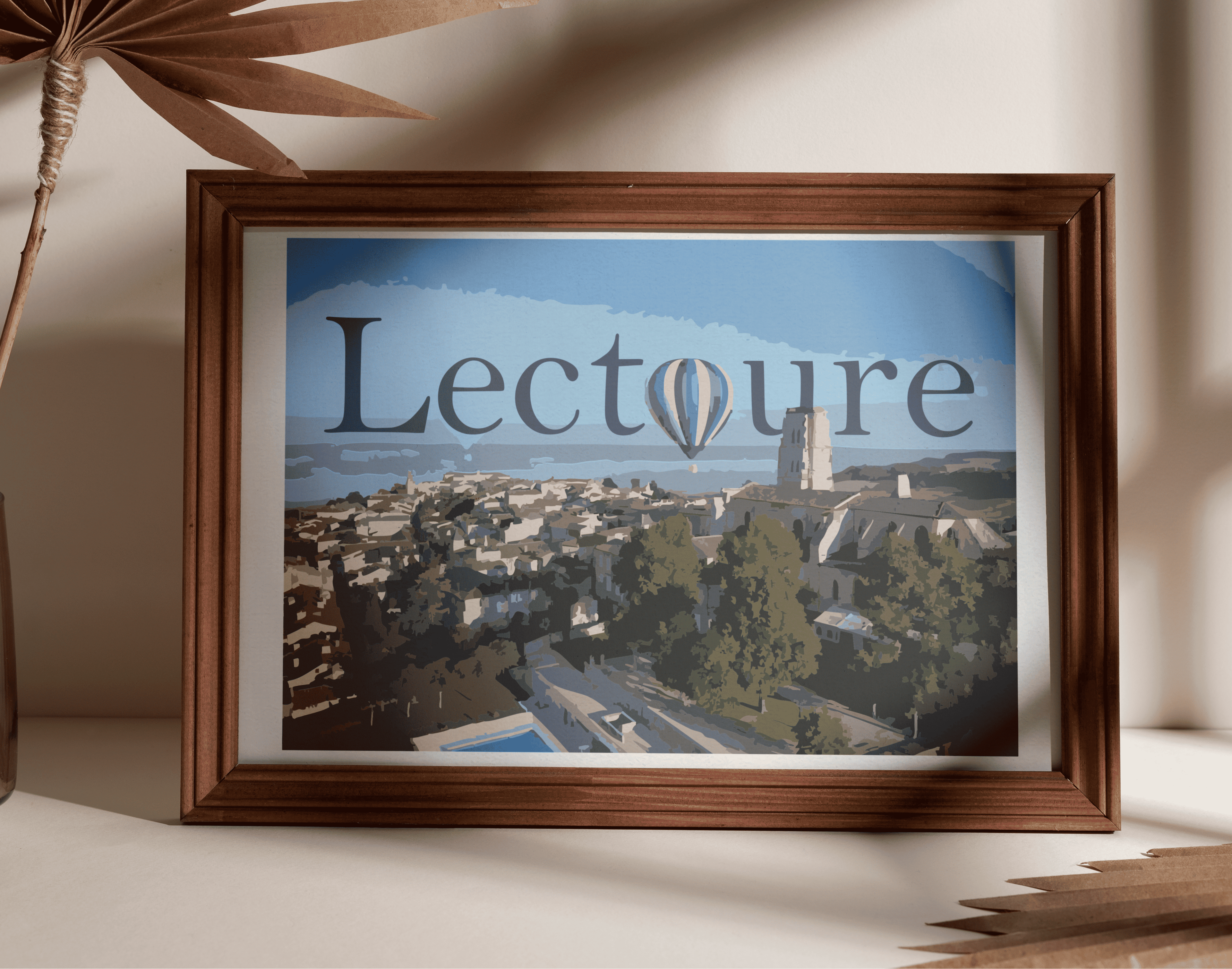 Affiche Décorative Lectoure - Gers