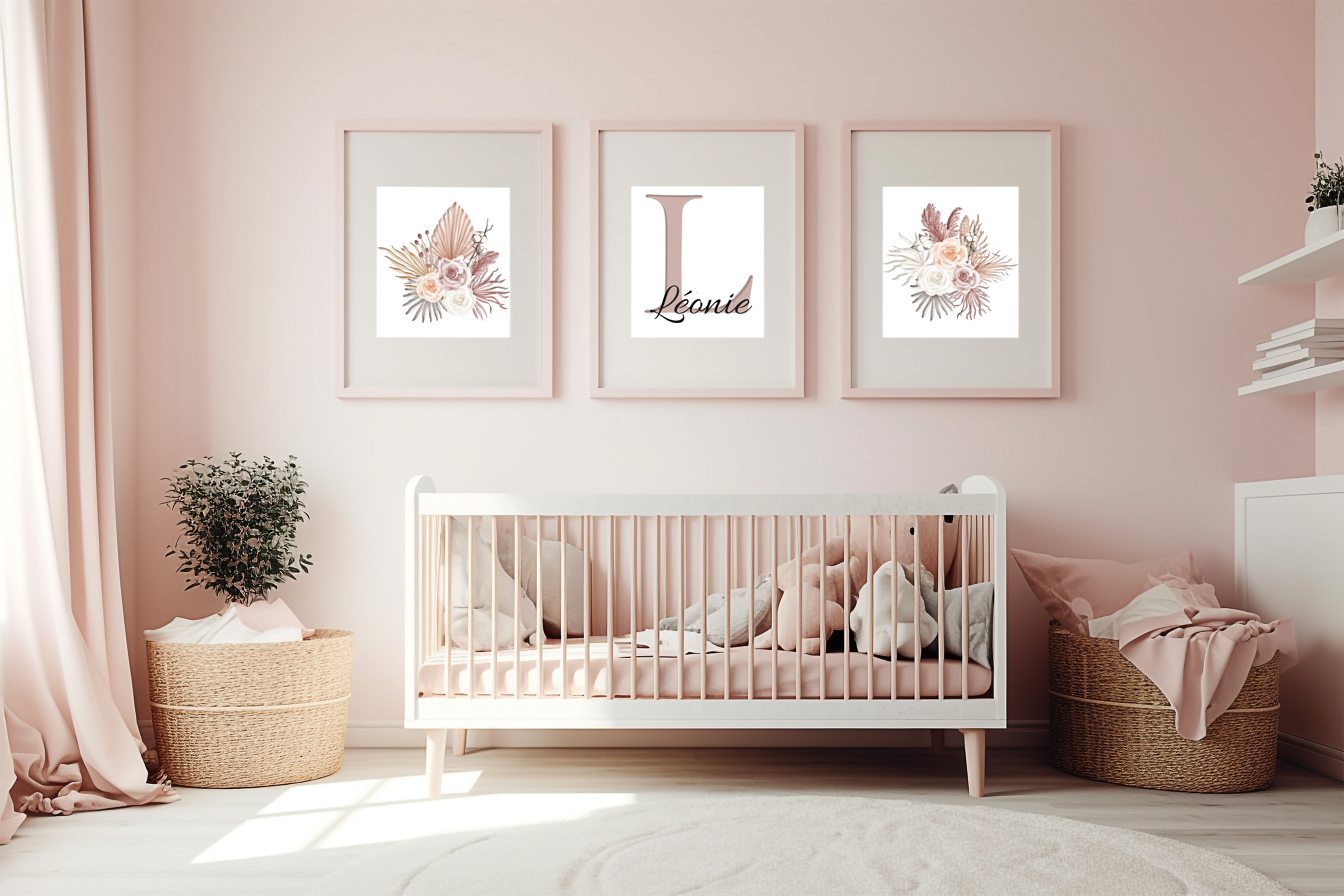 Lot de 3 affiches Léonie