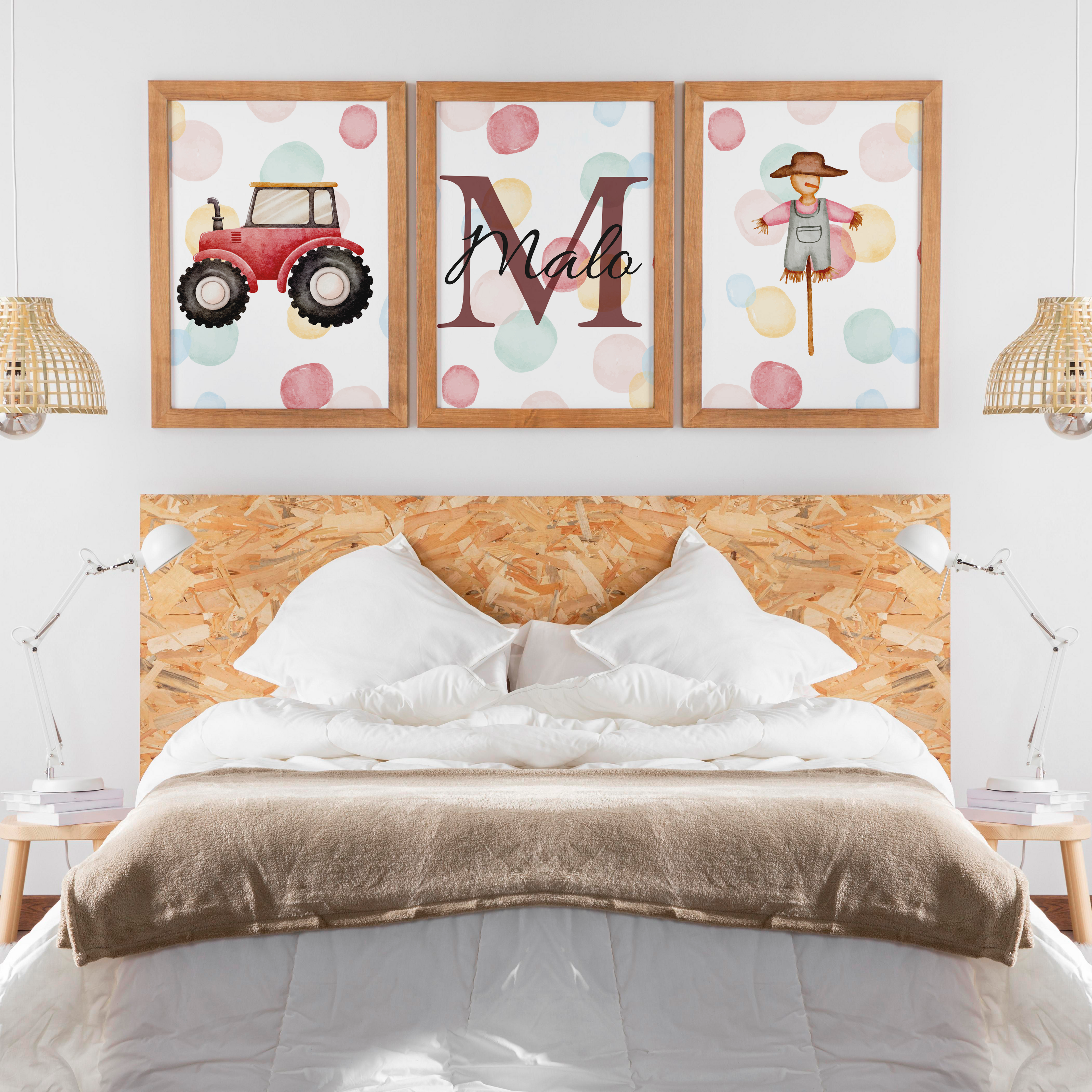 Lot de 3 affiches Malo